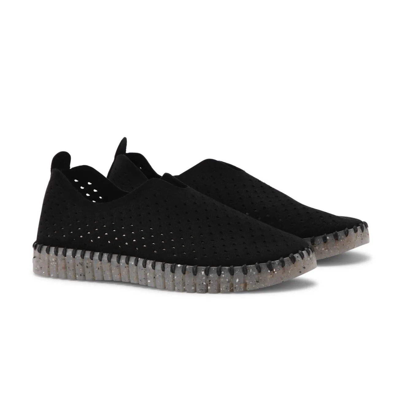 Slim flair ILSE JACOBSEN TULIP CONFETTI SOLE - BLACK - TULIP3072001