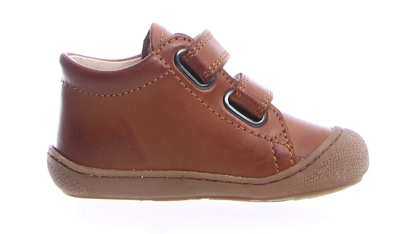 Slip Resistant Naturino Girl's & Boy's Cocoon Vl Nappa Spazz. Sneakers - Cognac