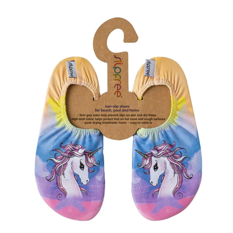 Slipfree Kid's Non Slip Shoes - Royal TPU Outsole