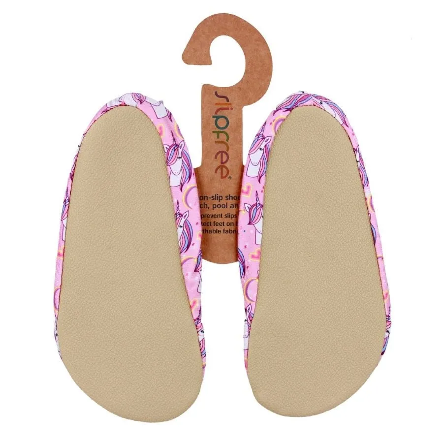 Slipfree Kid's Non Slip Shoes - Unicorn Bright Kids