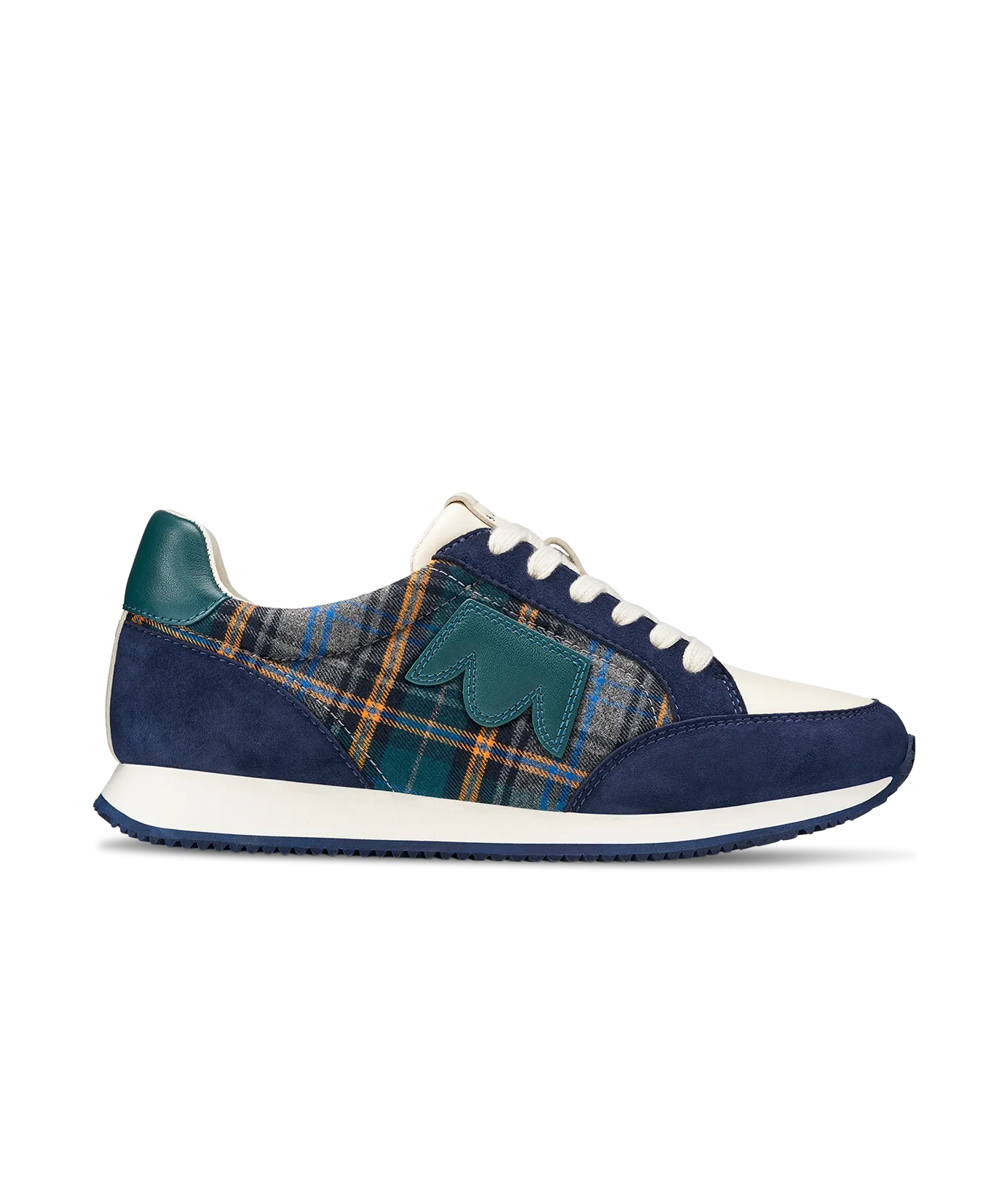 Smart Edge The Roadrunner - Navy Plaid Suede