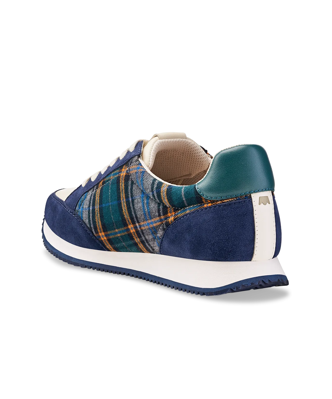 Smart Edge The Roadrunner - Navy Plaid Suede