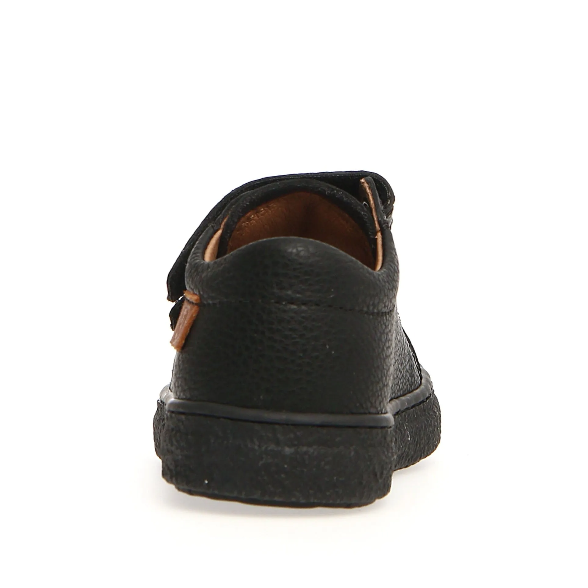 Sneakers Naturino Boy's & Girl's Carex Sneakers, Pebbled Black