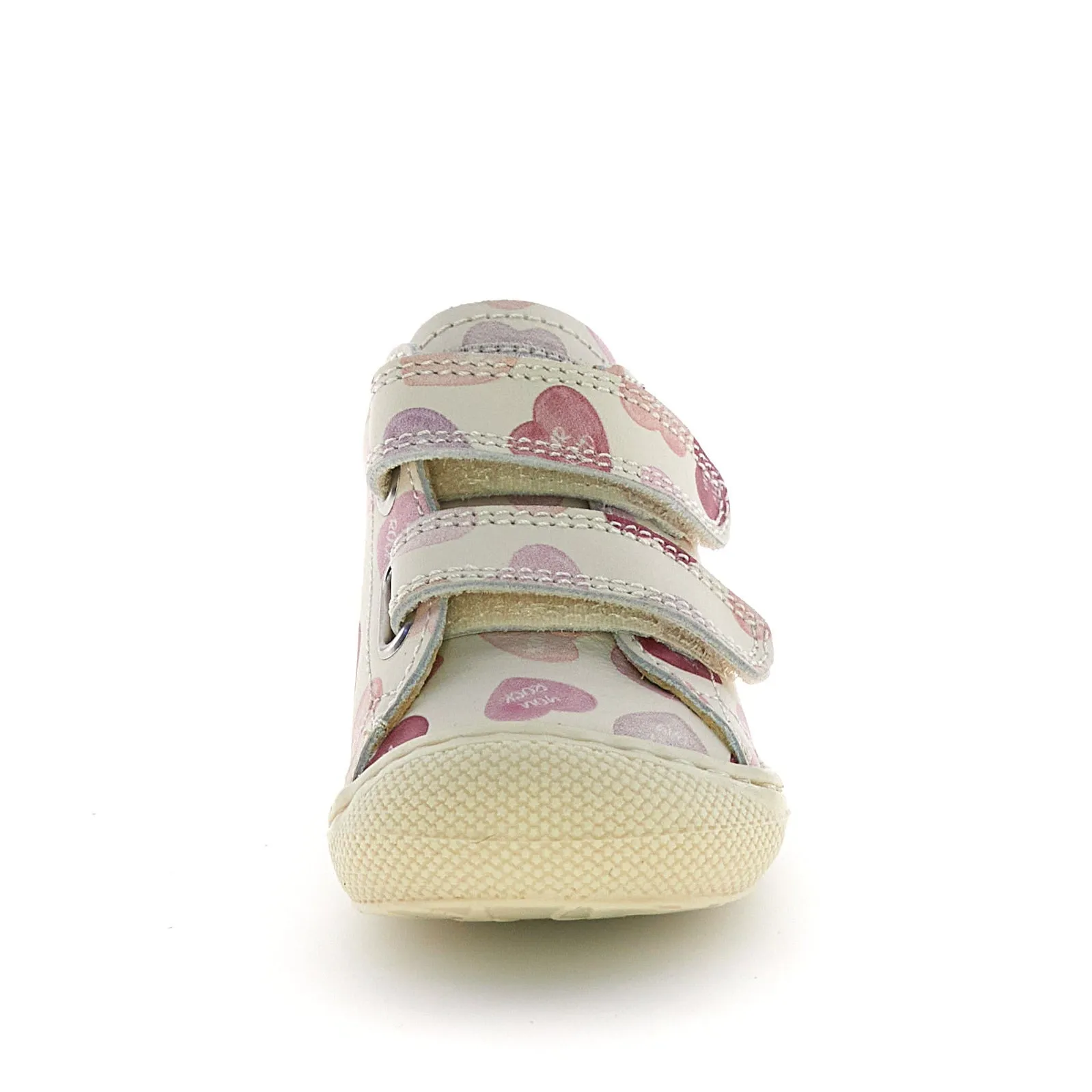 Social Media Buzz Naturino Girl's Cocoon Hearts Casual Shoes - Milk