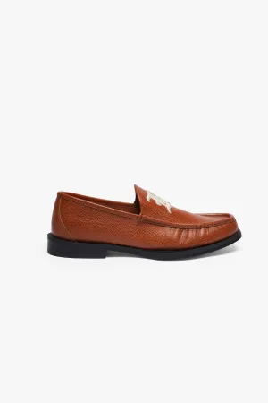Casual Padding durable soles Mick Cognac Basket Leather