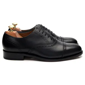 'Gatwick' Black Leather Oxford Brogues UK 8.5 G Professional Wear