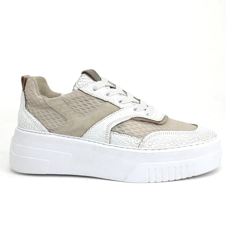SOFTWAVES BIBI - WHITE MULTI Layered sole