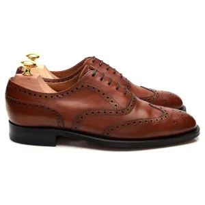 Tan Brown Leather Oxford Brogues UK 7 G Everyday Durability