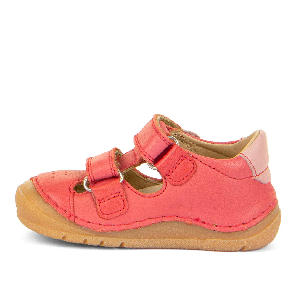 Sports Wear Froddo Girl's Paix Up Double Sandals - Coral