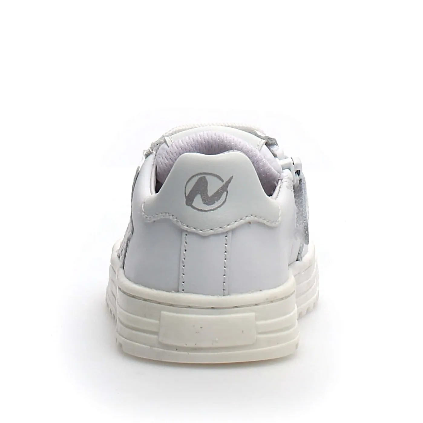 Sports Wear Naturino Girl's & Boy's Hess Zip Sneakers - White