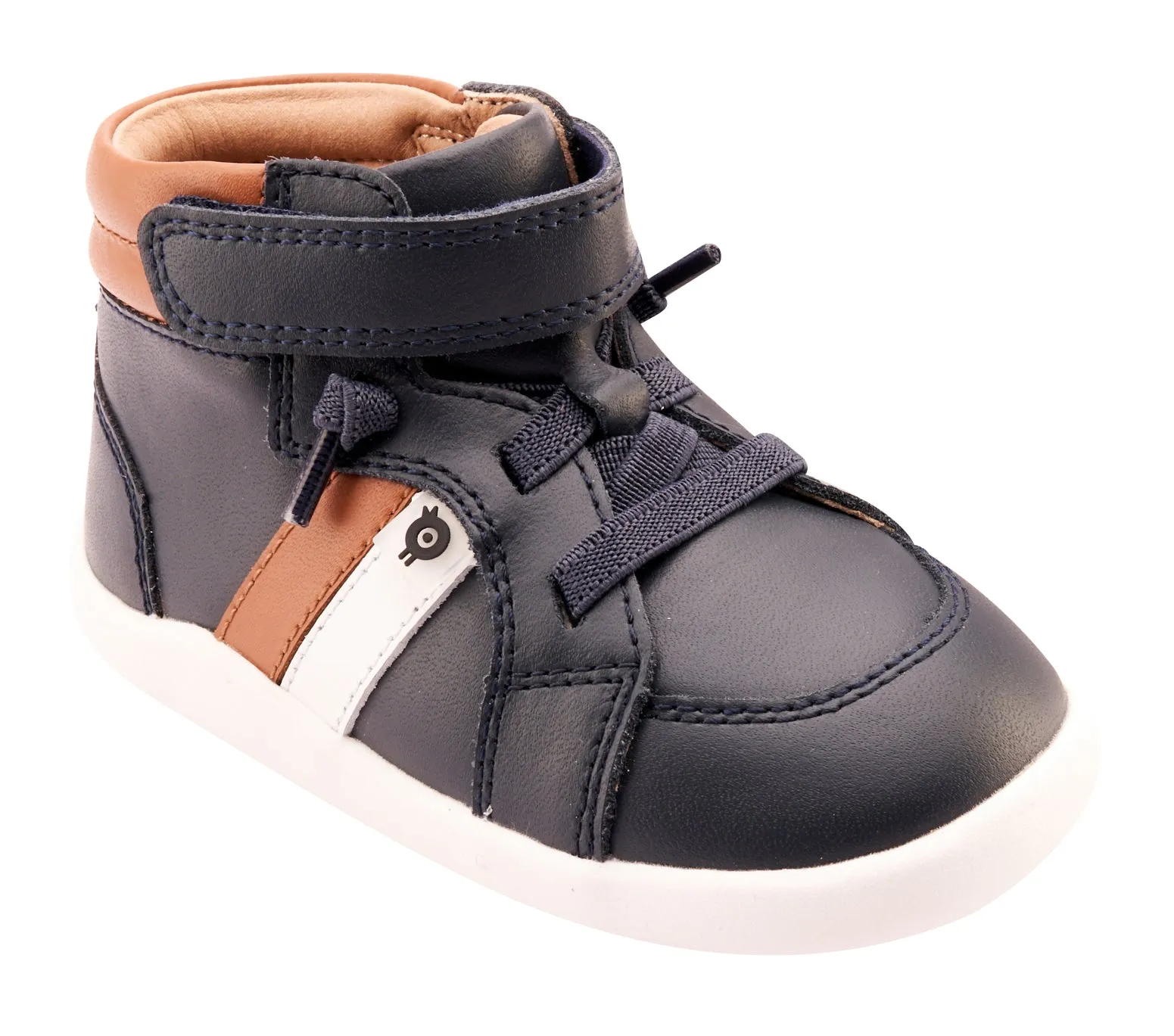Sports Wear Old Soles Boy's and Girl's 8044 Tar Ground Casual Shoes - Navy / Tan / Snow