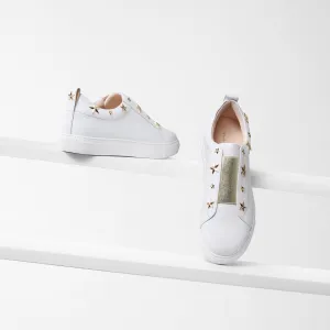 Retro Stilettos Trendy Footwear Felix Sneaker | White leather