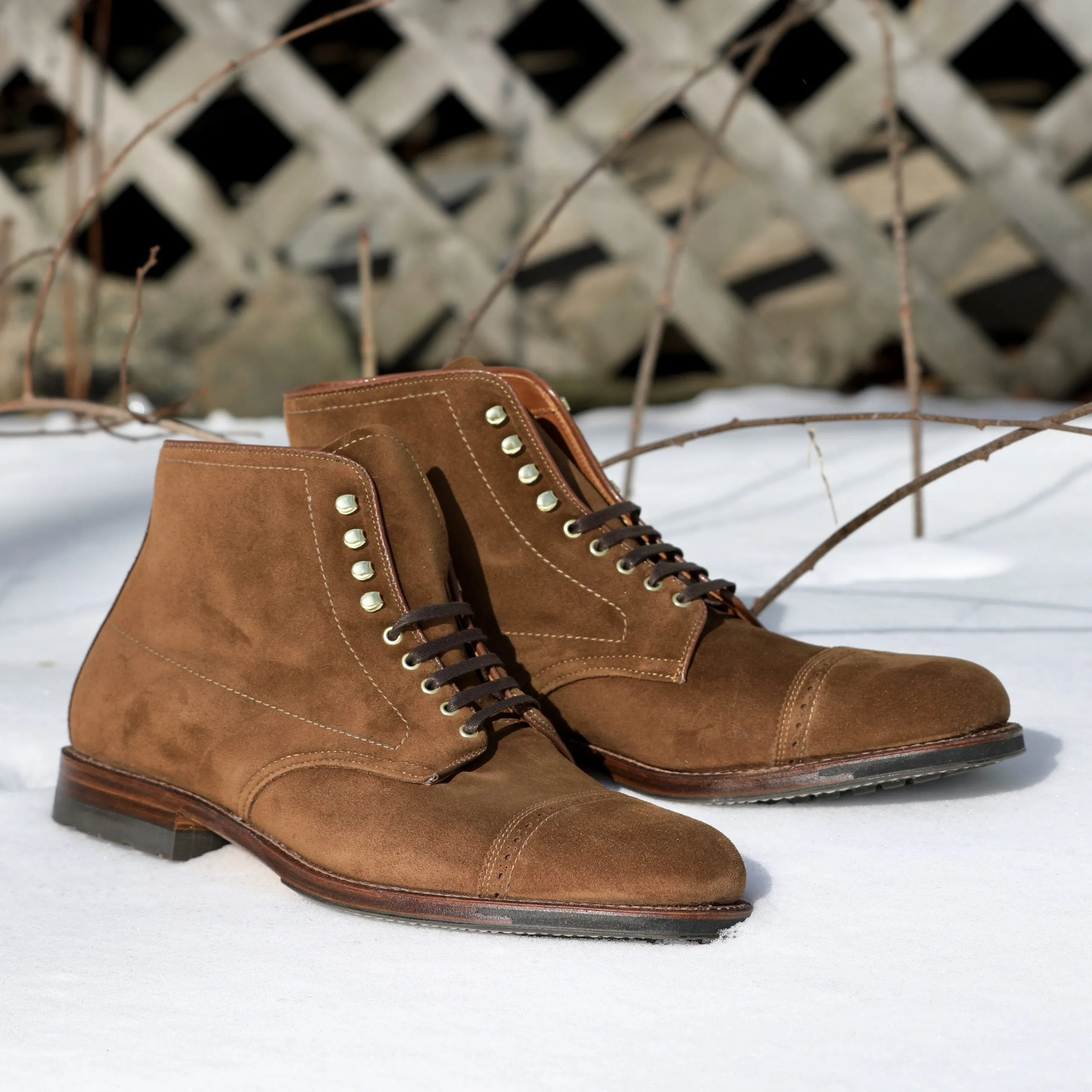 D0816HC - Jumper Boot in Snuff Suede Daily Wear Enhanced grip