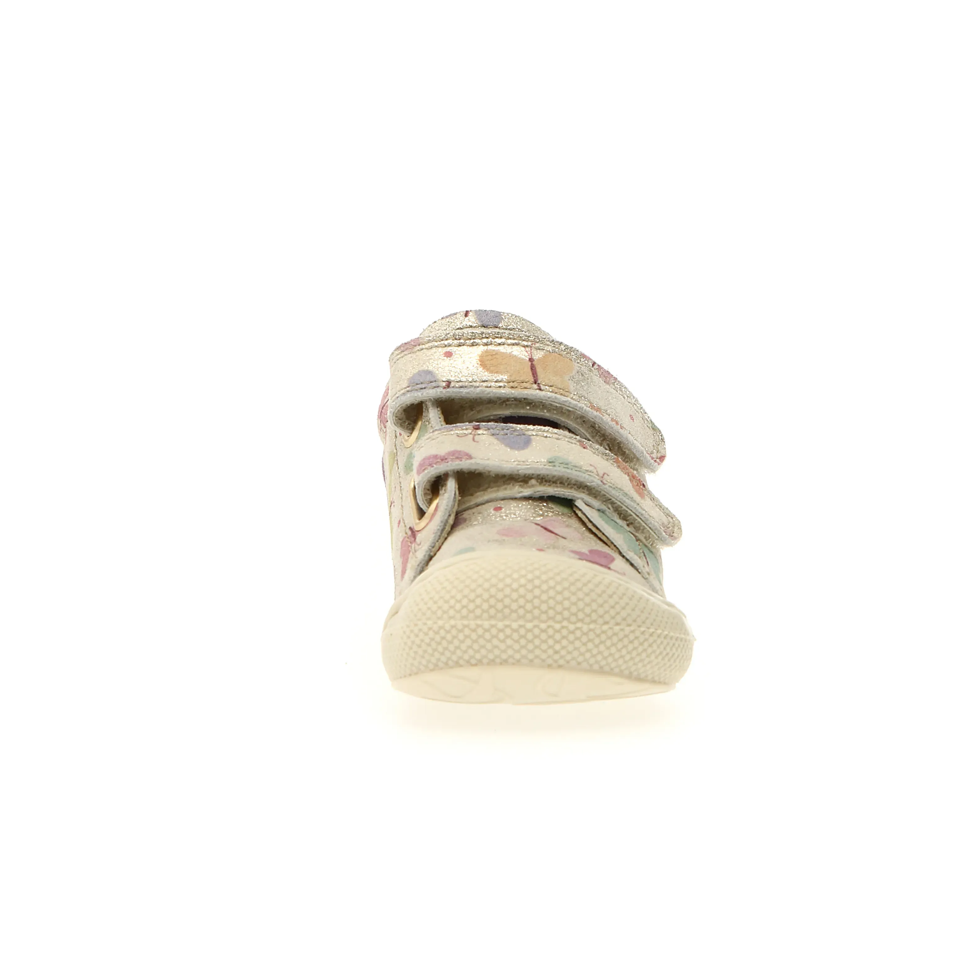 spring shoes Naturino Girl's Cocoon Vl Casual Shoes - Platinum Butterfly