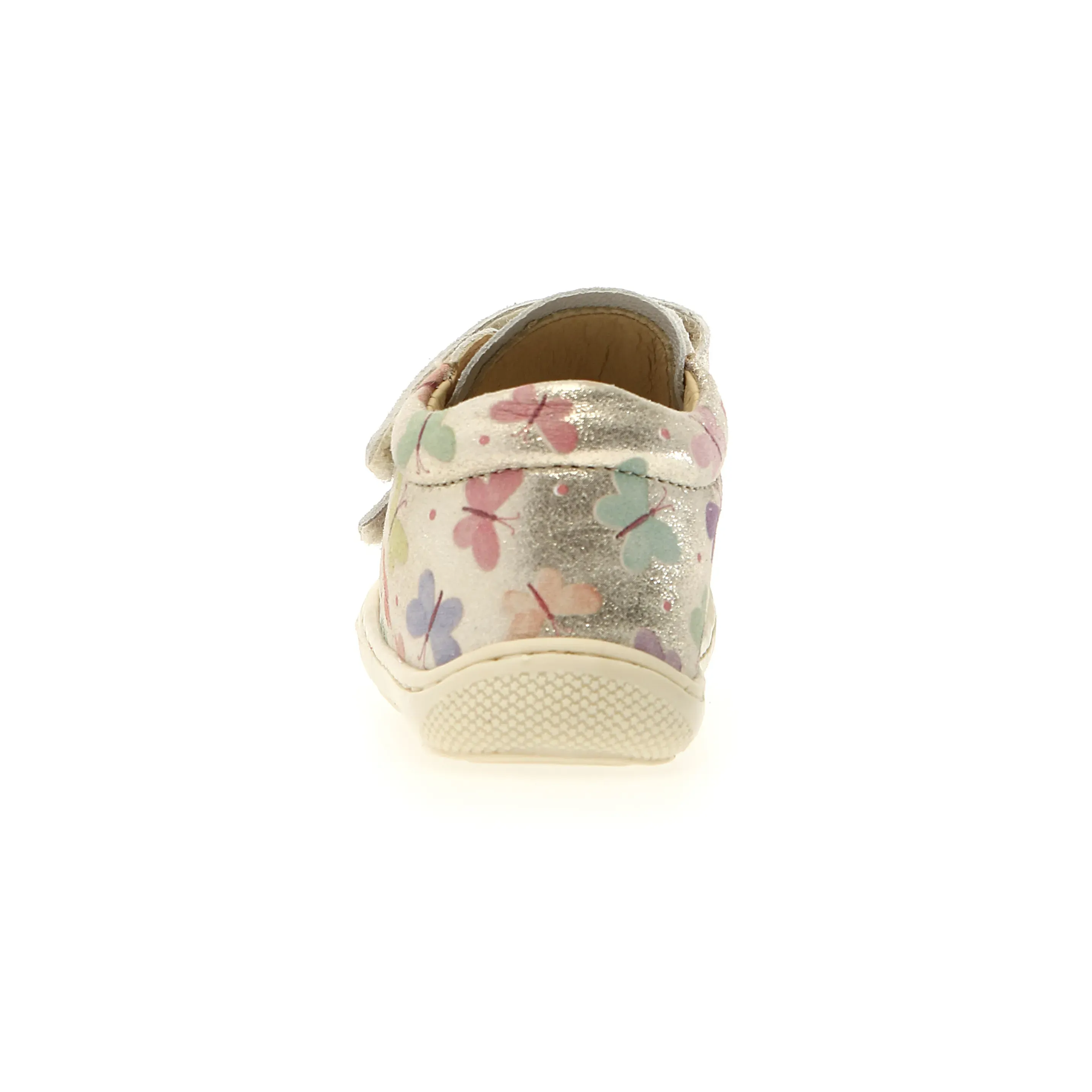 spring shoes Naturino Girl's Cocoon Vl Casual Shoes - Platinum Butterfly