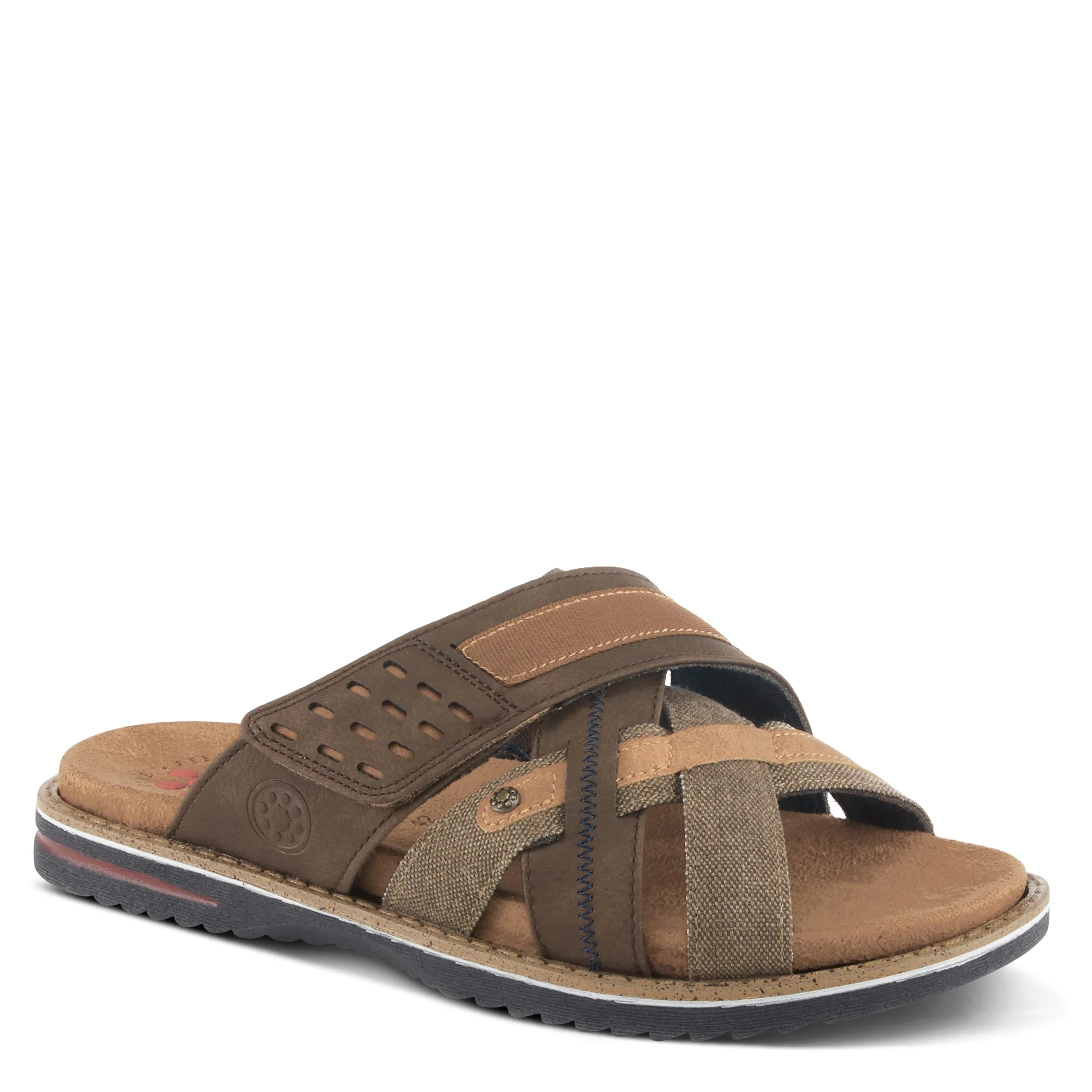 SPRING STEP MEN HAZMAN SLIDE SANDALS Waterproof Option