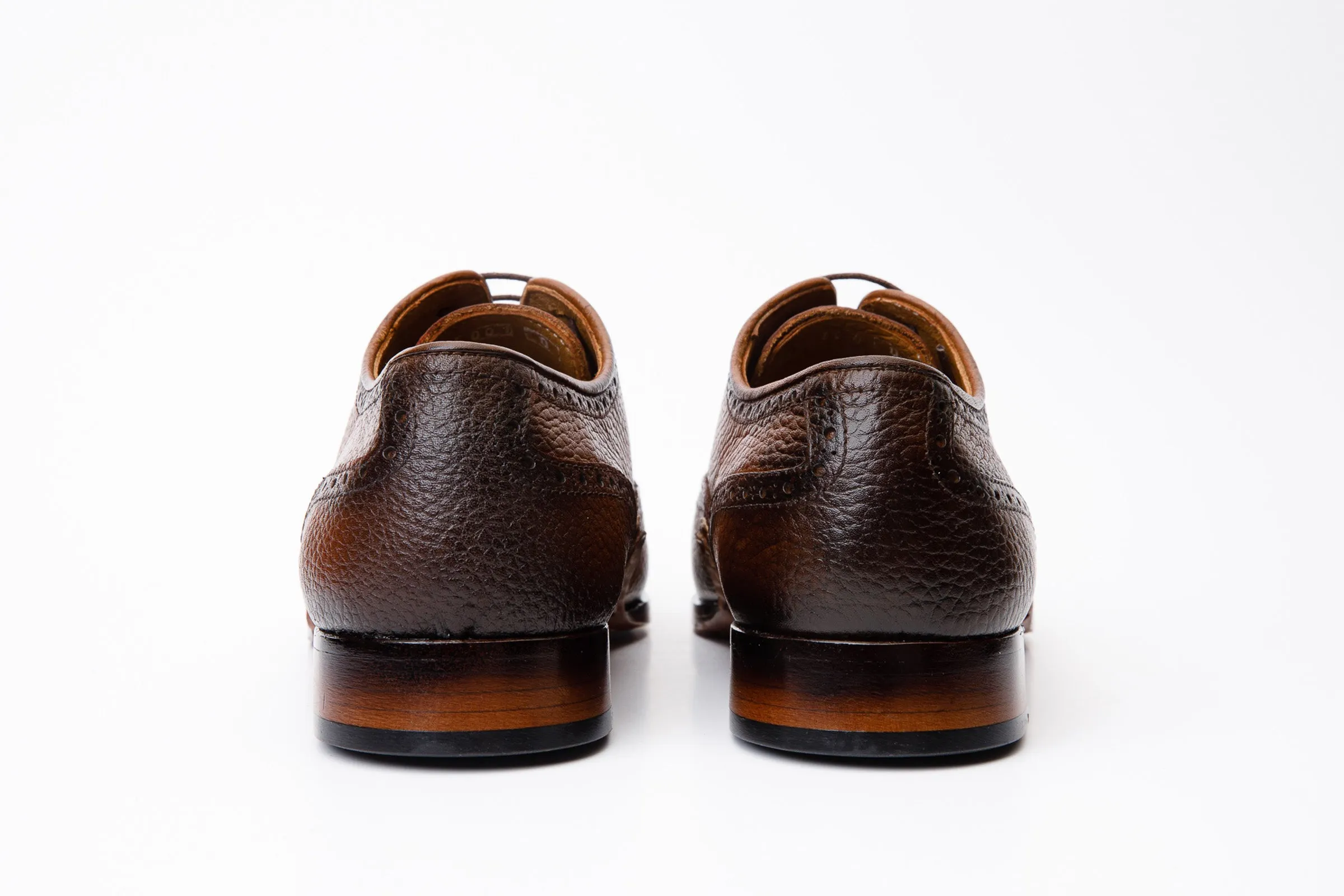 Sprint The Draco Handmade Tan Semi Brogue Oxford Men Shoe