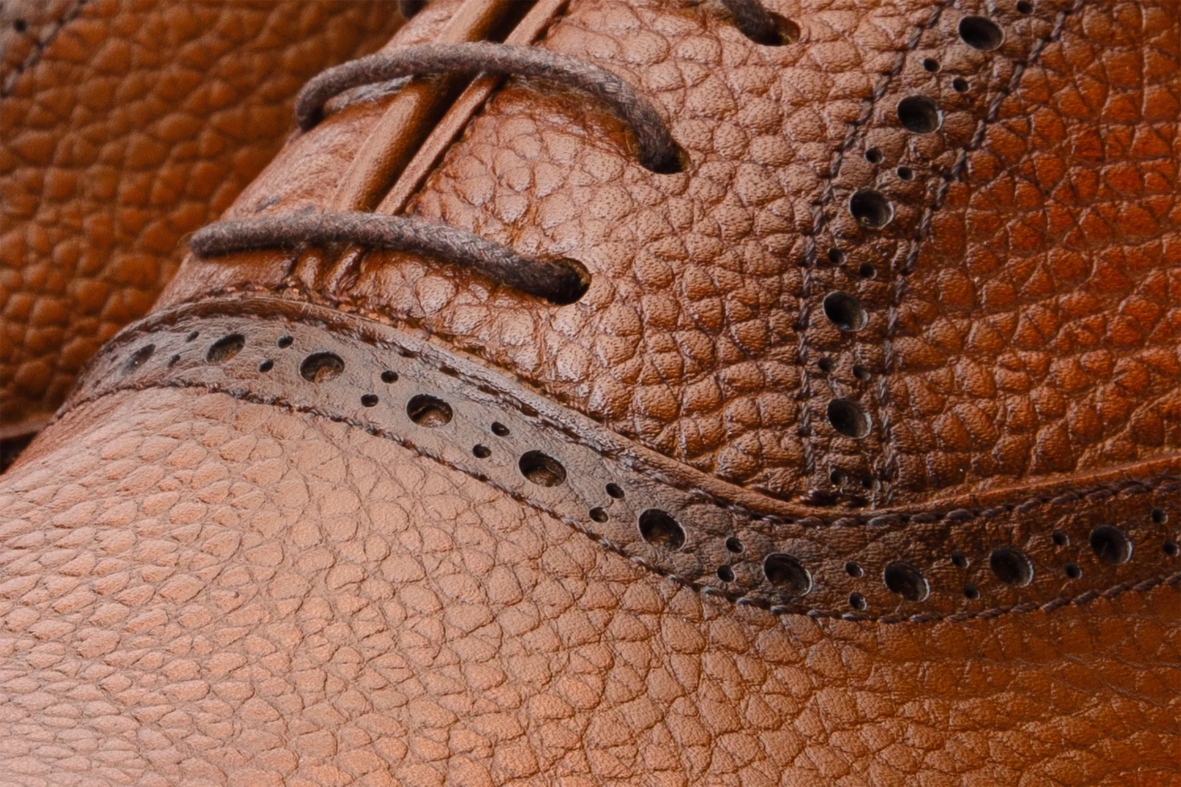 Sprint The Draco Handmade Tan Semi Brogue Oxford Men Shoe