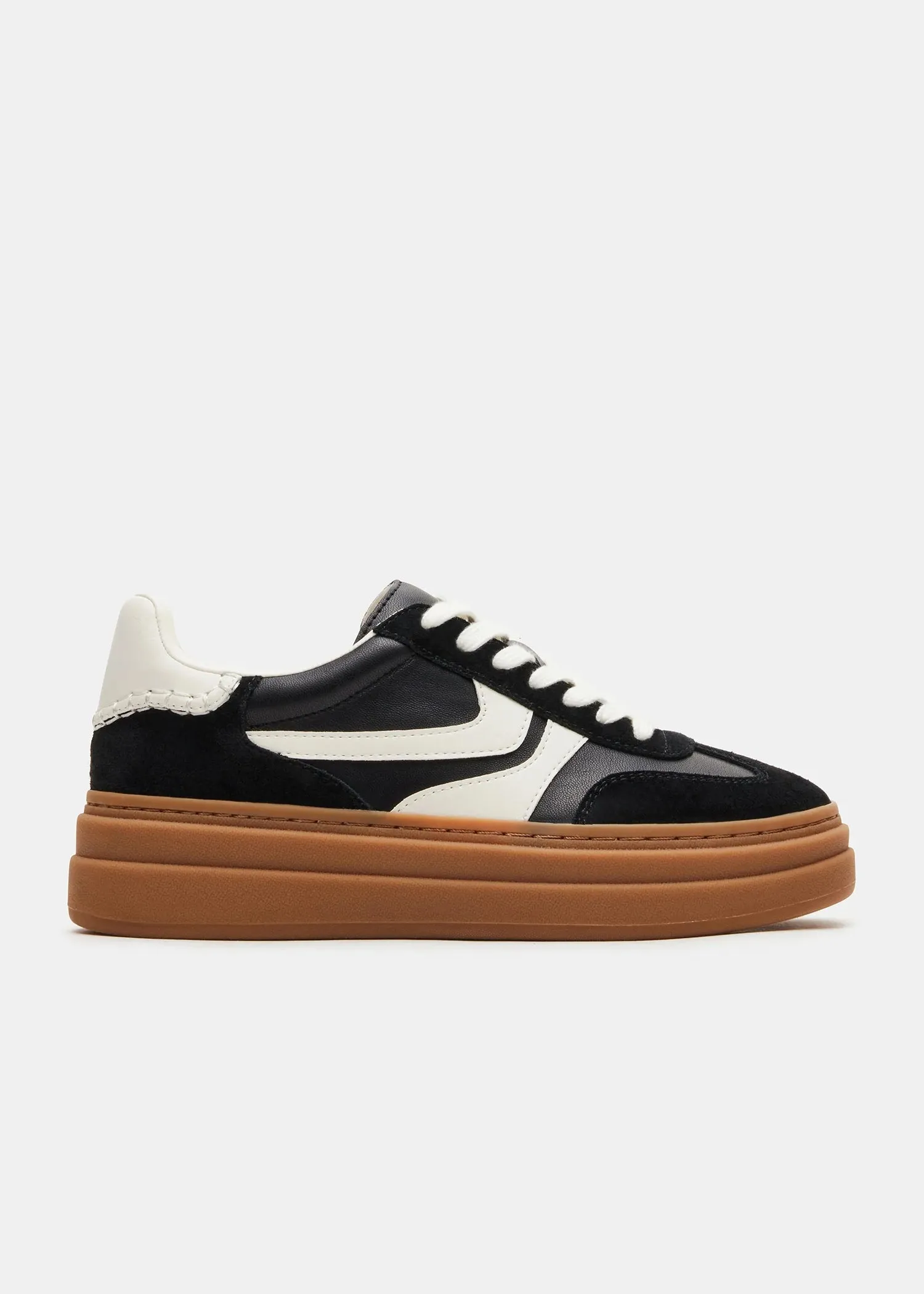 Steve Madden Dodge Platform Sneaker Versatile lining