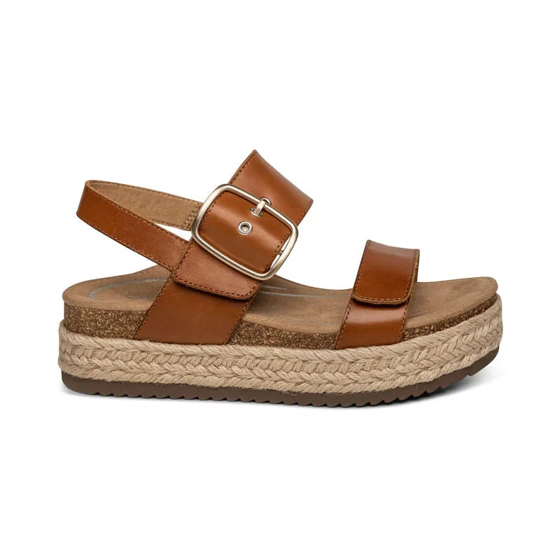 Straightforward Wear AETREX VANIA - COGNAC