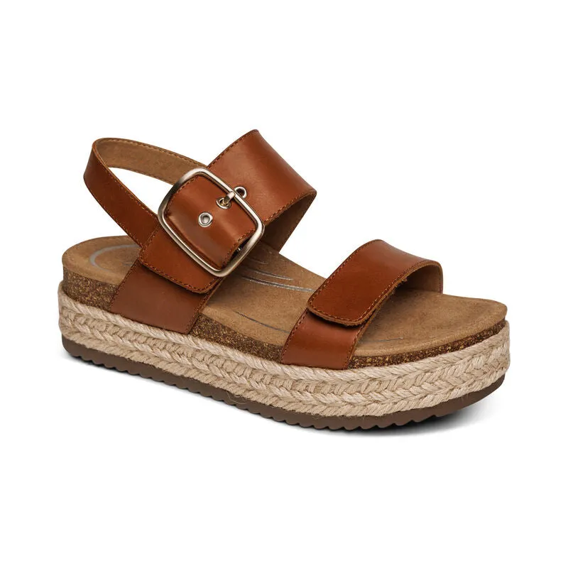 Straightforward Wear AETREX VANIA - COGNAC