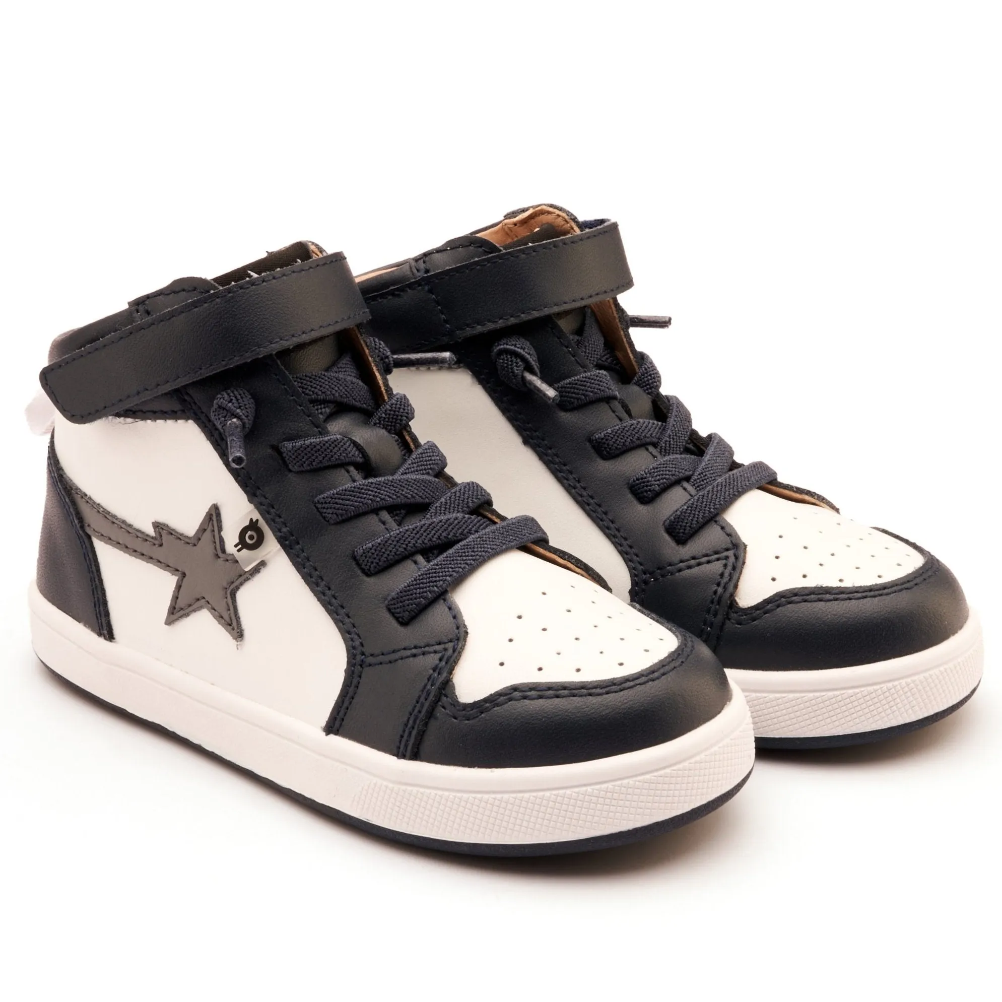 Old Soles Boy's and Girl's Team-Star Casual Shoes - Navy / Snow / Shadow Kids' sandals Boys' specific shoes