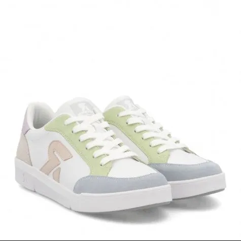 Streamlined materials RIEKER DAMEN SNEAKER - 4190981 - WHITE MULTI