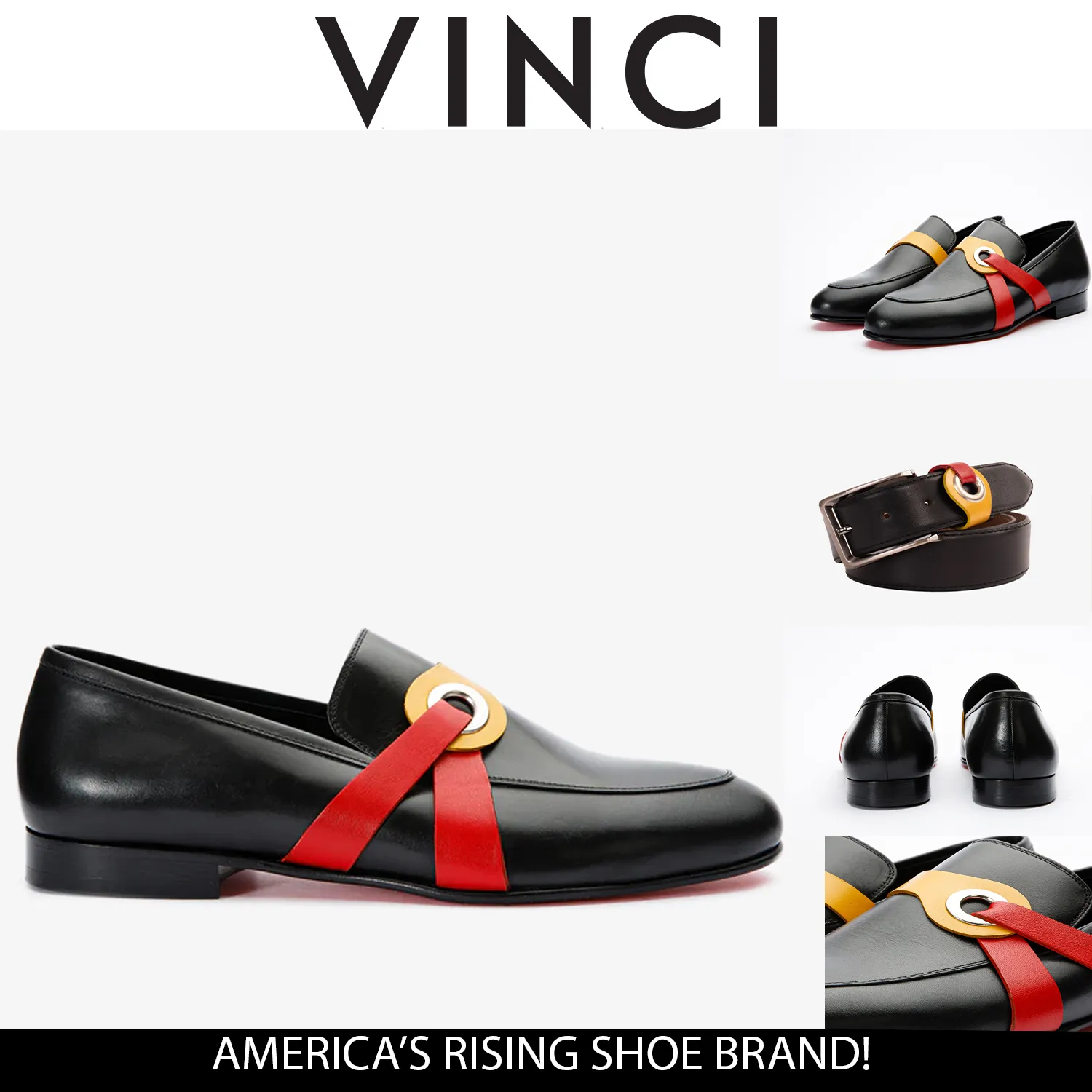 Streamlined materials The Jackie Black Bit Dress Loafer Limited Edition Men Shoe