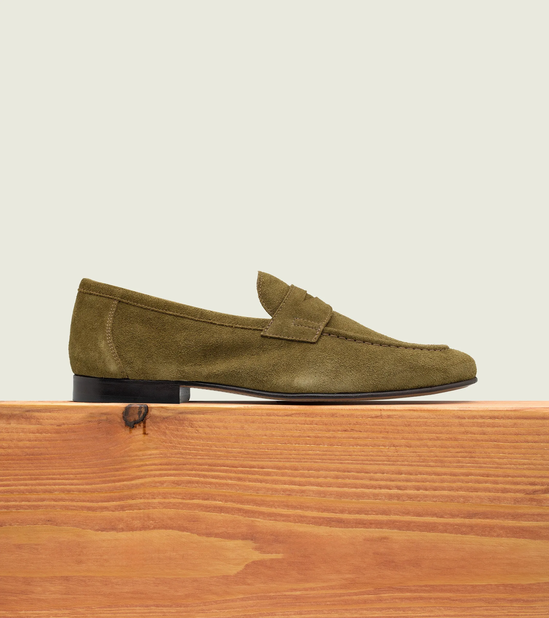 Olive Suede