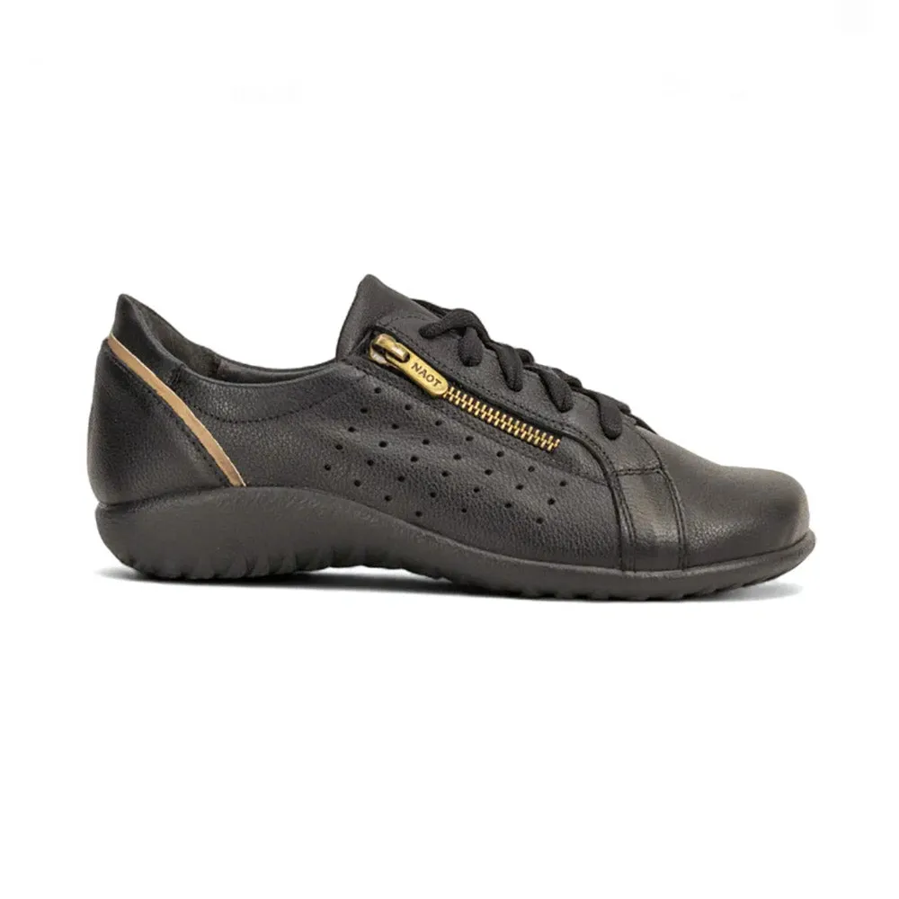 Naot Moko (17429) Womens Shoes NXT Soft Black/Khaki Beige