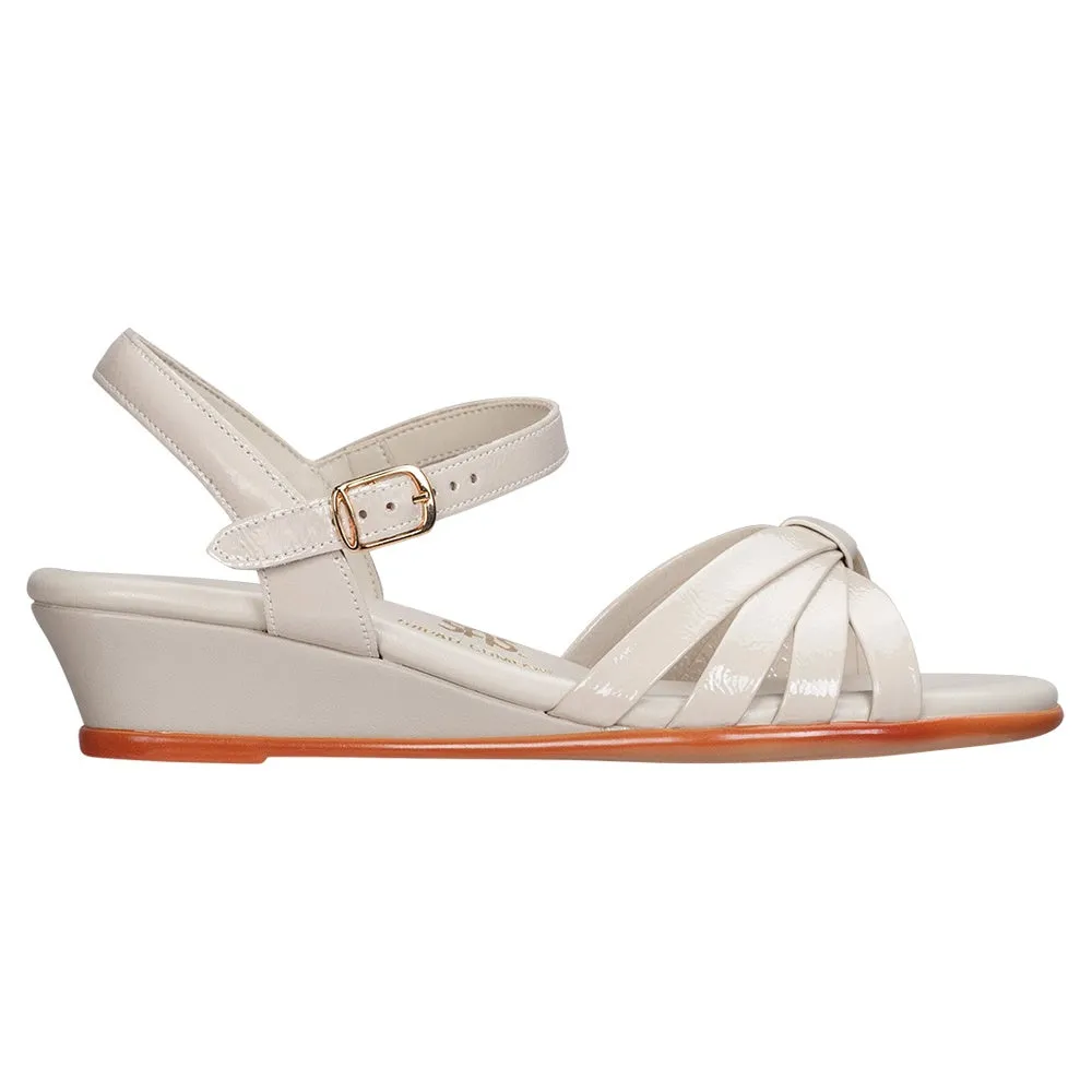 Strippy - Bone Elegant Platform Heels