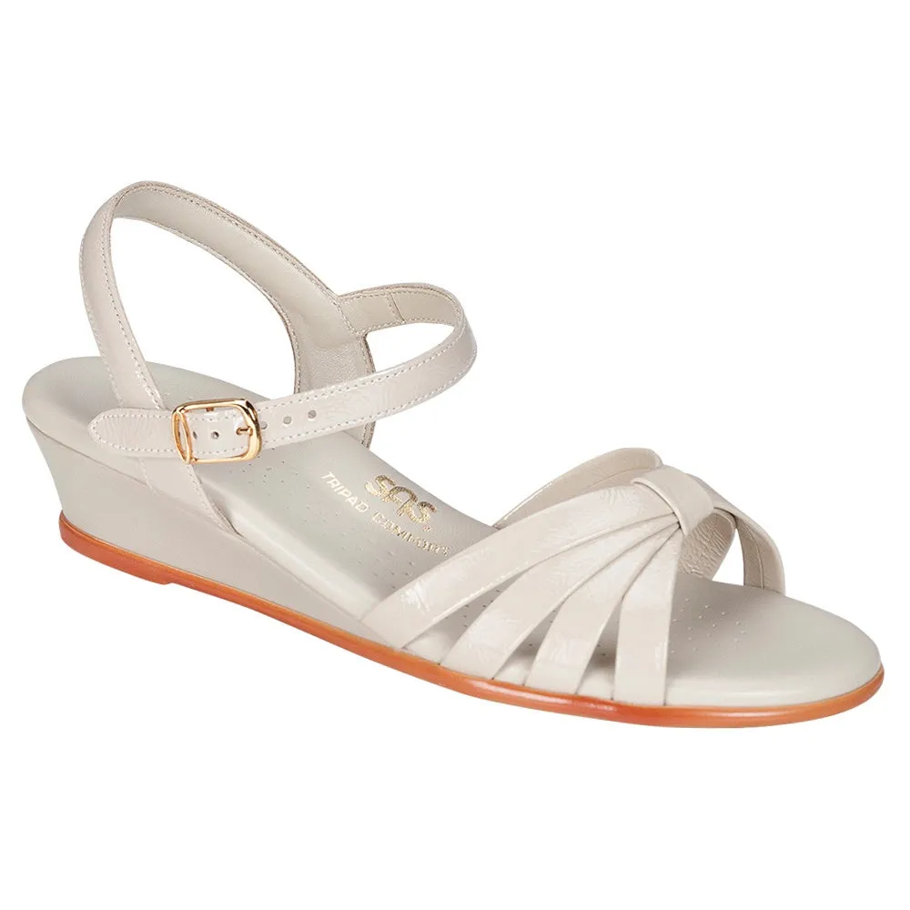 Strippy - Bone Elegant Platform Heels