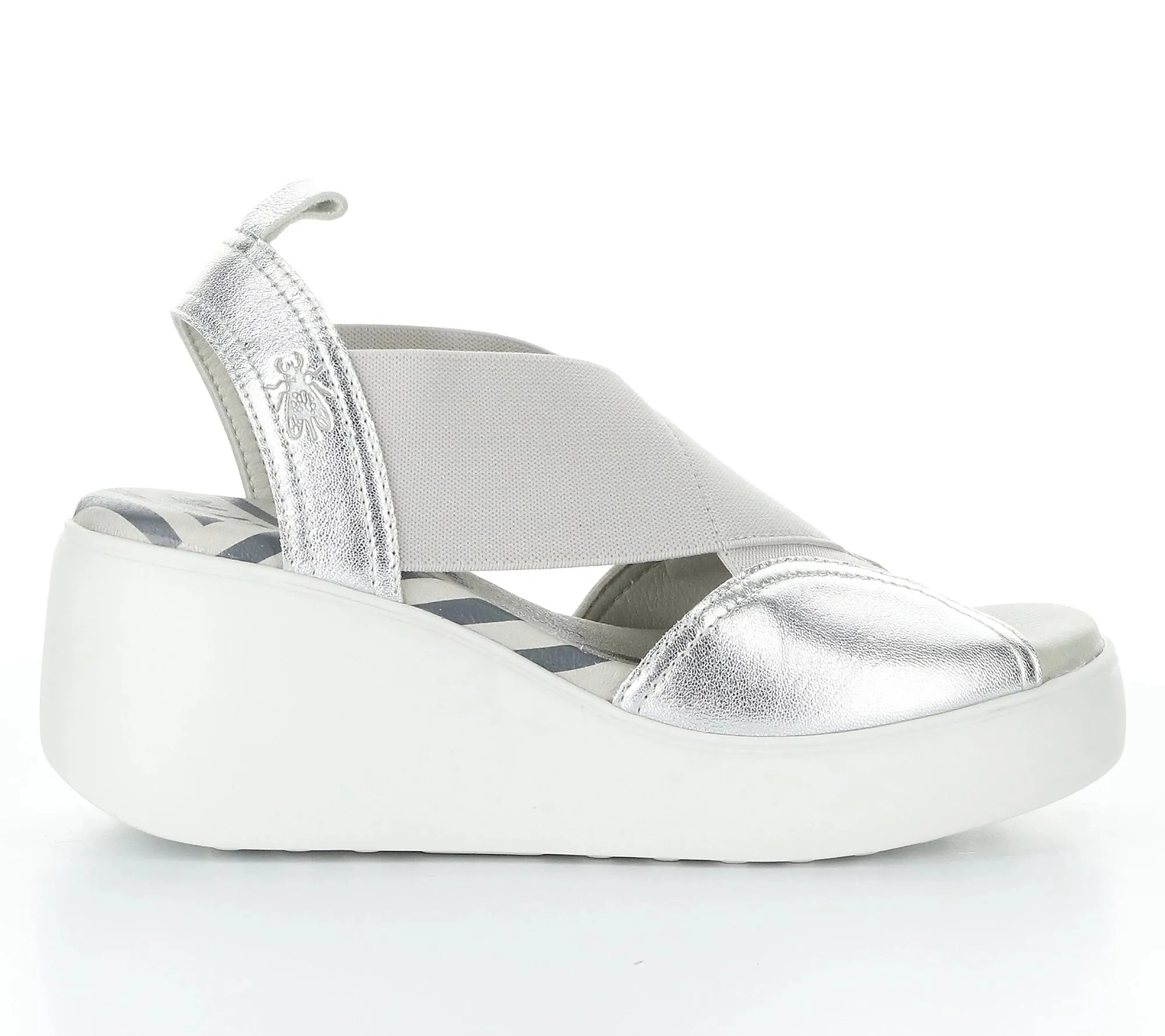Stunning Heeled Sandals FLY LONDON DAIF - SILVER
