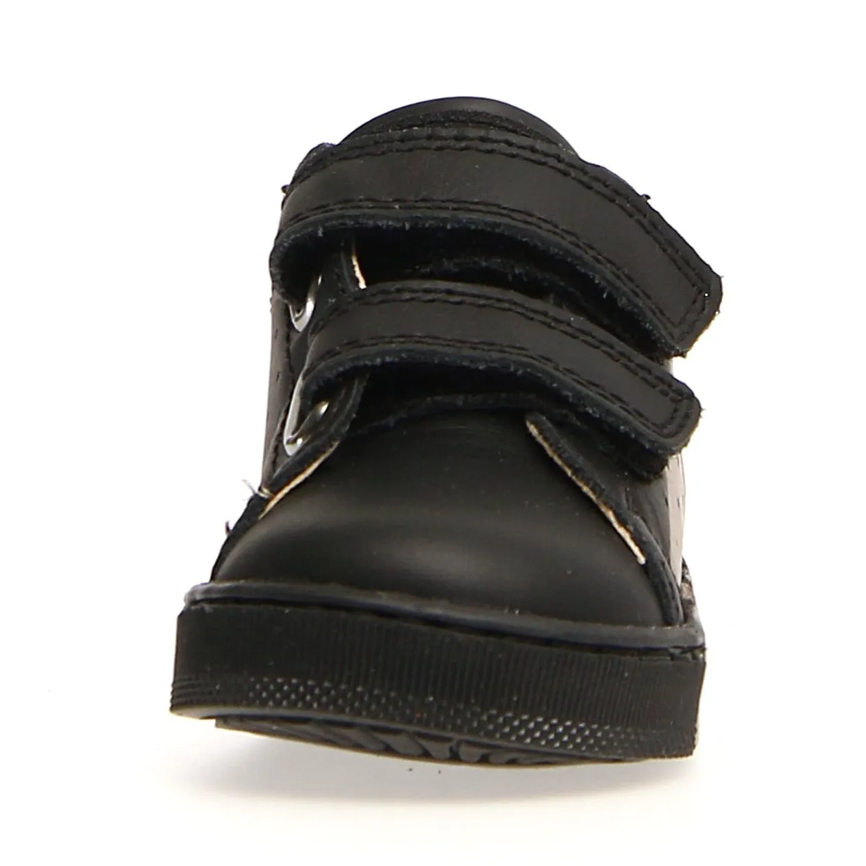 Stylish Kids Falcotto Boy's and Girl's  Venus VI Star Sneaker Shoes, Black - Taupe