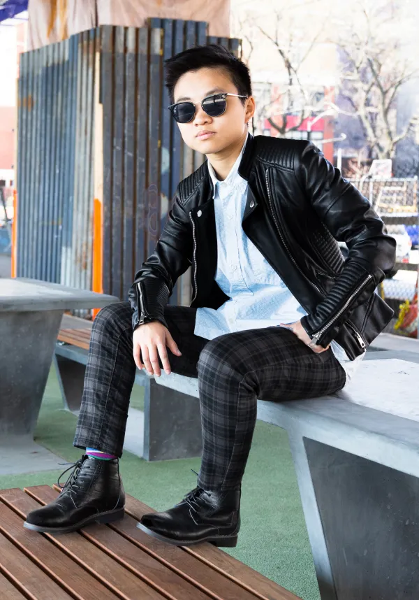 Suede Finish The Barrister's Boots in Black