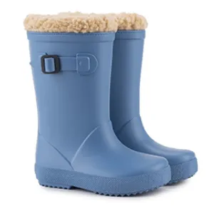 Igor Boy's & Girl's Euri Borreguito Lined Rain Boots, Azul Dancing - related kids' shoes Children's wear