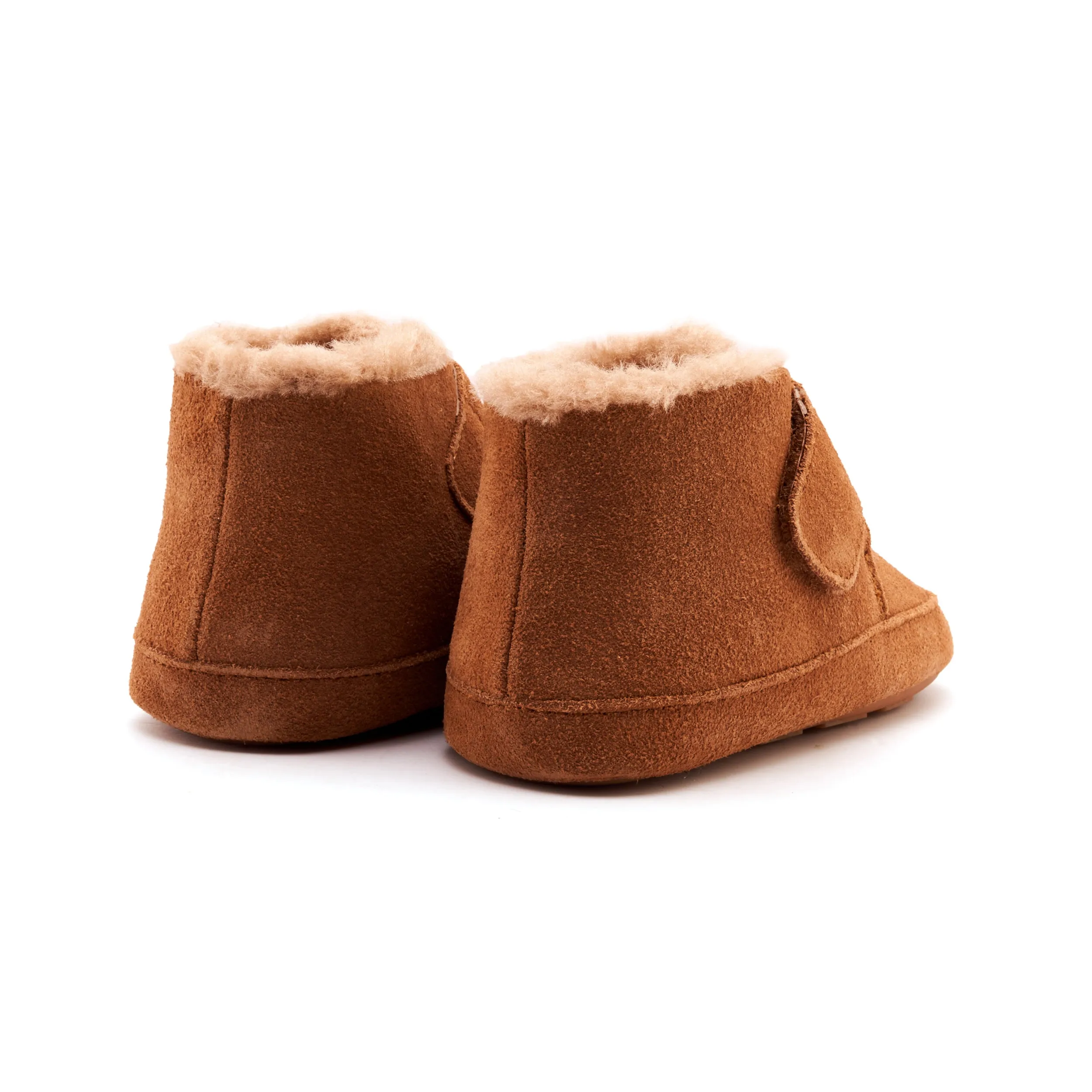 summer shoes Old Soles Boy's and Girl's Shloofy Casual Shoes - Tan Suede