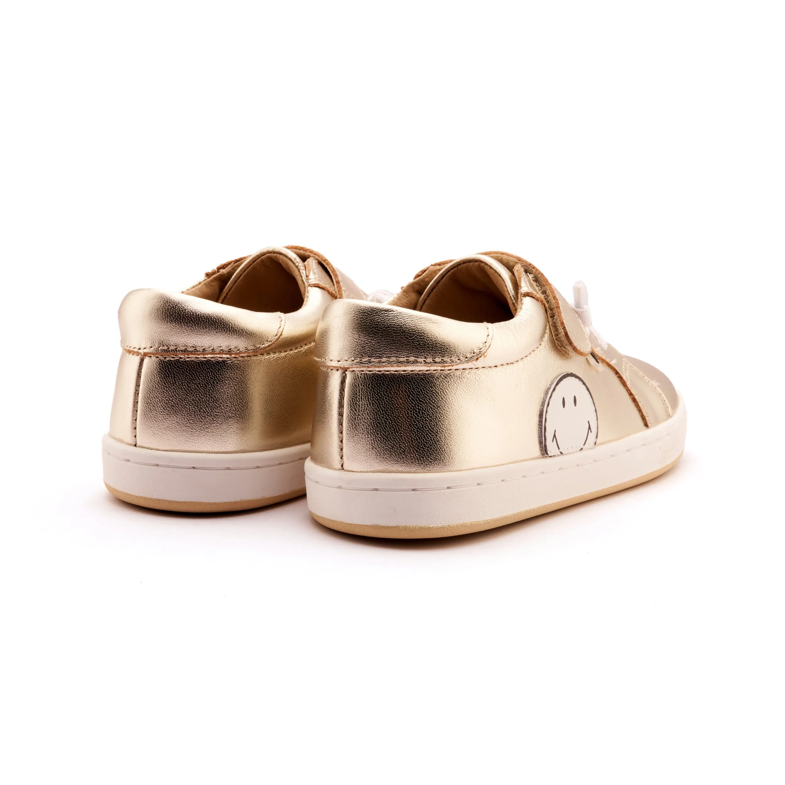 summer shoes Old Soles Girl's and Boys Smiles Casual Shoes - Gold / Snow