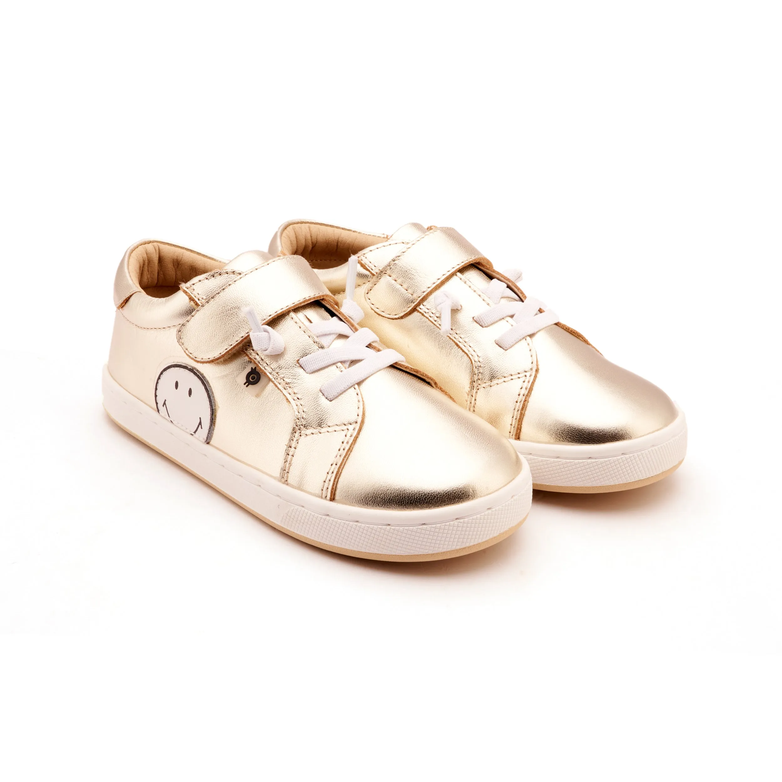 summer shoes Old Soles Girl's and Boys Smiles Casual Shoes - Gold / Snow
