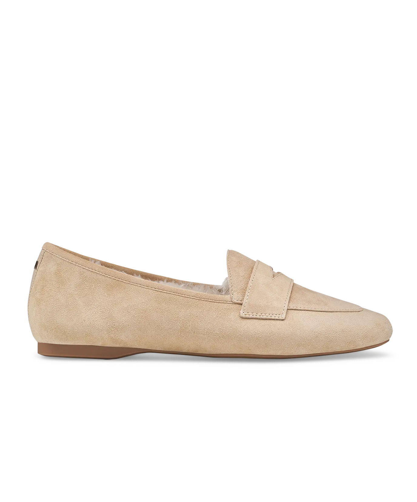 Supportive Fit The Vesper - Biscuit Suede Faux Fur