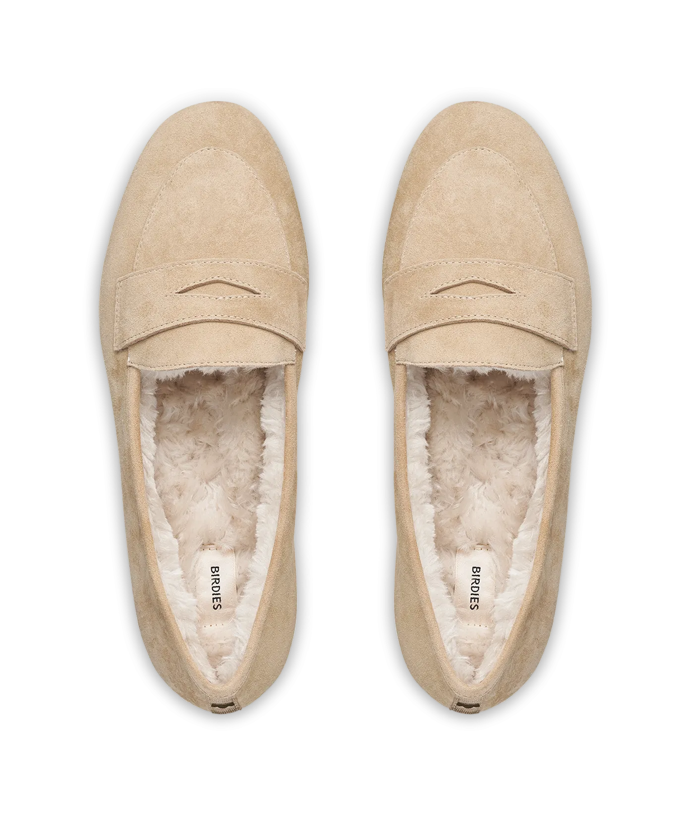 Supportive Fit The Vesper - Biscuit Suede Faux Fur