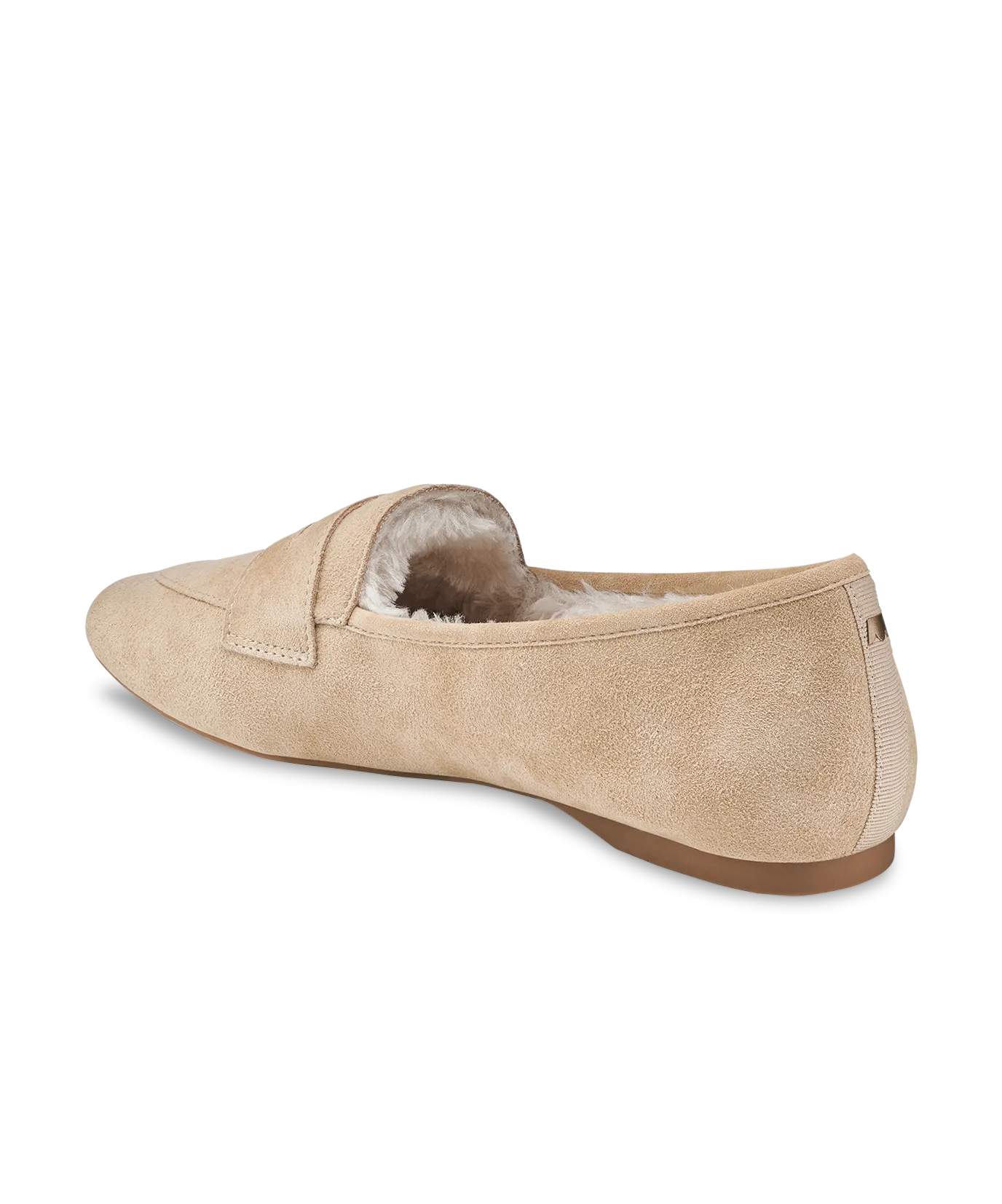Supportive Fit The Vesper - Biscuit Suede Faux Fur