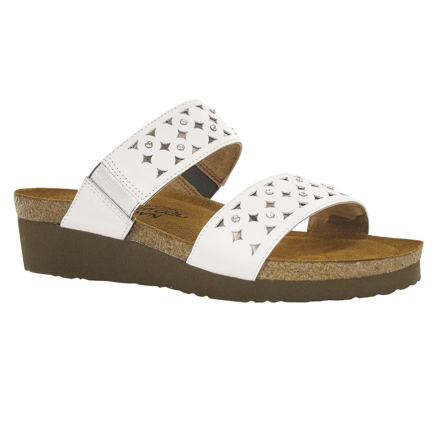 Naot Susan Womens Shoes W2T White/Glass