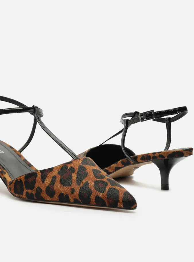 Tall Heels Teagan  Leather Stiletto Pump