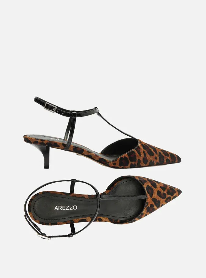 Tall Heels Teagan  Leather Stiletto Pump
