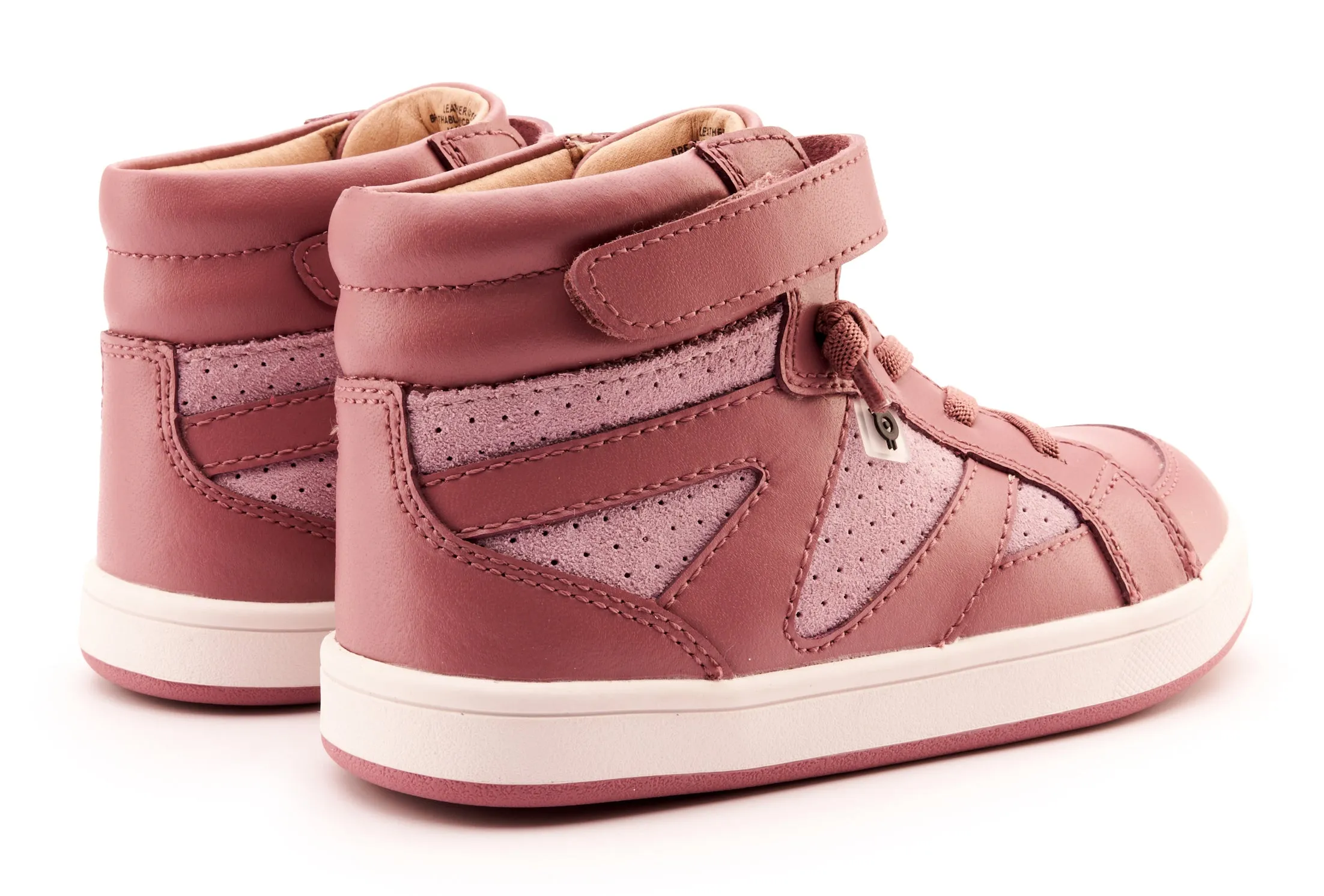 Tassel Details Old Soles Girl's 1004 Sole Base Casual Shoes - Malva / Malva Suede / White Malva Sole