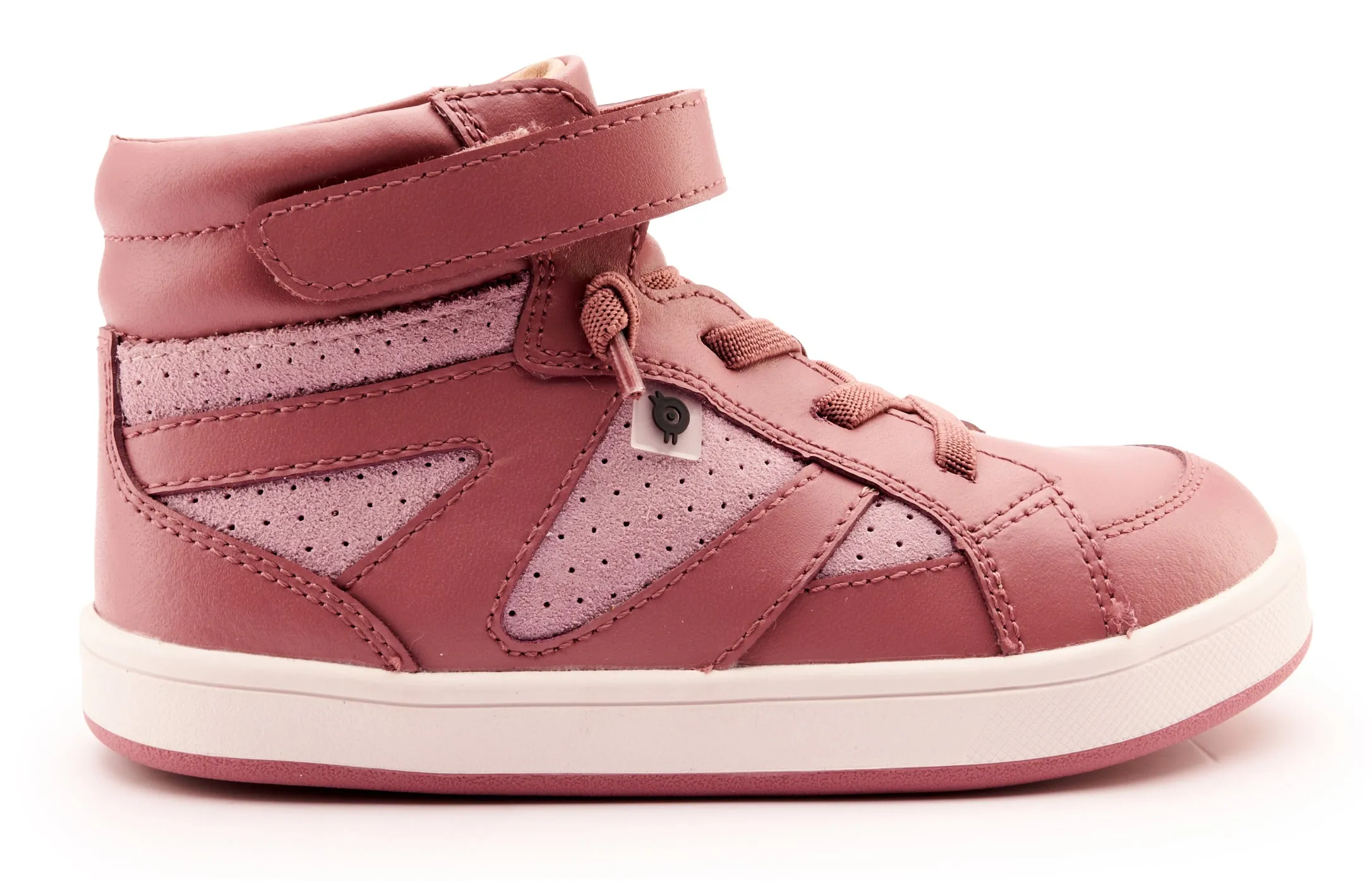 Tassel Details Old Soles Girl's 1004 Sole Base Casual Shoes - Malva / Malva Suede / White Malva Sole