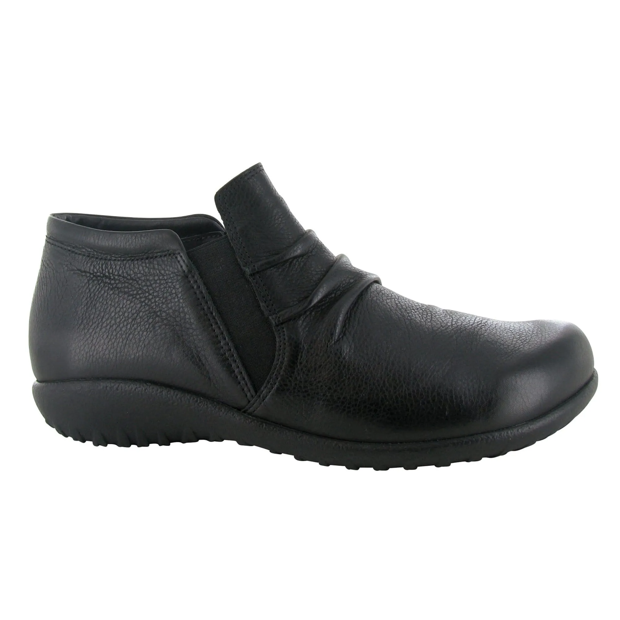 Naot Terehu Slip On Bootie (11177) Womens Shoes Soft Black Leather