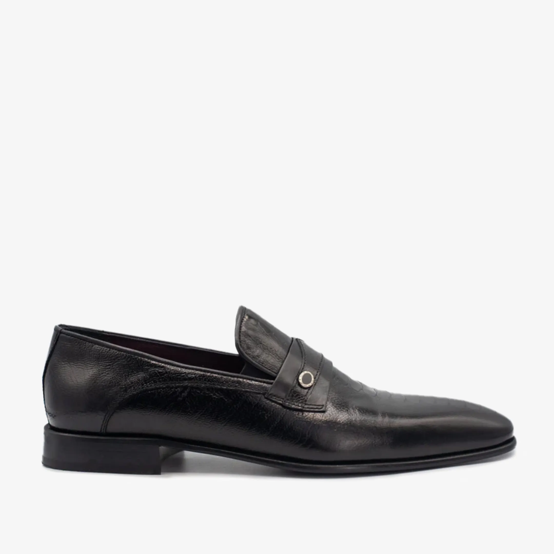 Snow Ride The Bangkok Black Penny Loafer Men Shoe
