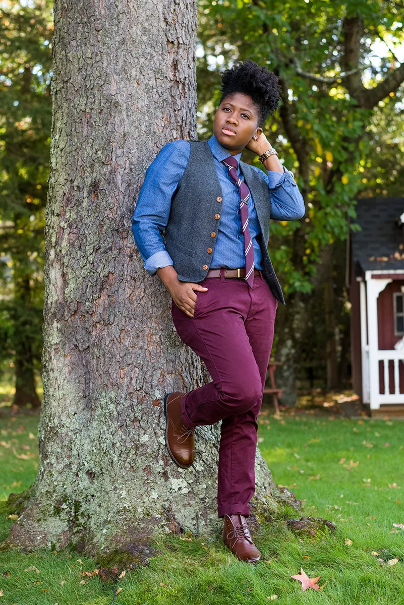 The Barrister's Boots in Dark Brown Stylish Protection